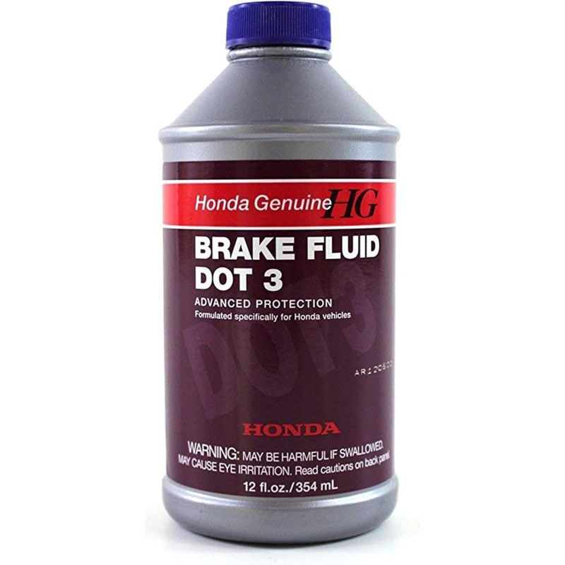 Honda Genuine Fluid 08798-9008 DOT 3 Brake Fluid - 12 oz.