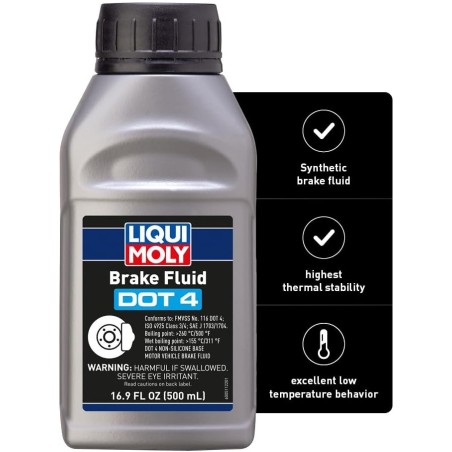 Liqui Moly Brake Fluid DOT 4 | 500 ML | SKU: 20154