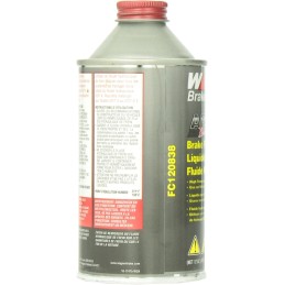 Wagner DOT 4 ABS Blend Brake Fluid, 12 oz 355 ml