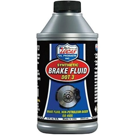 Lucas Oil DOT 3 Brake Fluid 12.00 oz Each P/N 10825