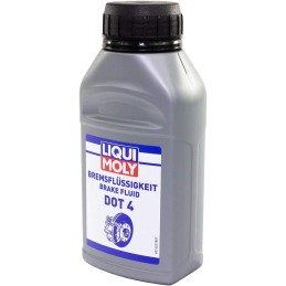 LIQUI MOLY Bremsflüssigkeit DOT 4 | 500 ml | Bremsflüssigkeit | Art.-Nr.: 21156, farblos