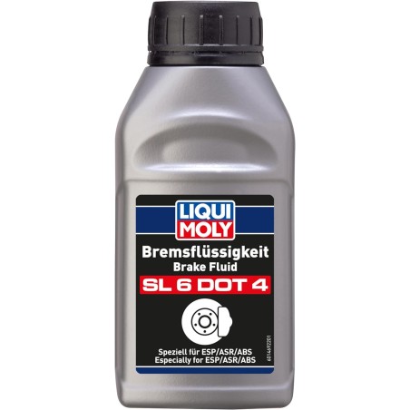 LIQUI MOLY Bremsflüssigkeit SL6 DOT 4 | 1 L | Bremsflüssigkeit | Art.-Nr.: 21168