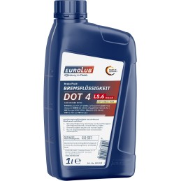 EUROLUB 549001 Bremsflüssigkeit LS.6 DOT4 LS.6 (Class6), 1 Liter