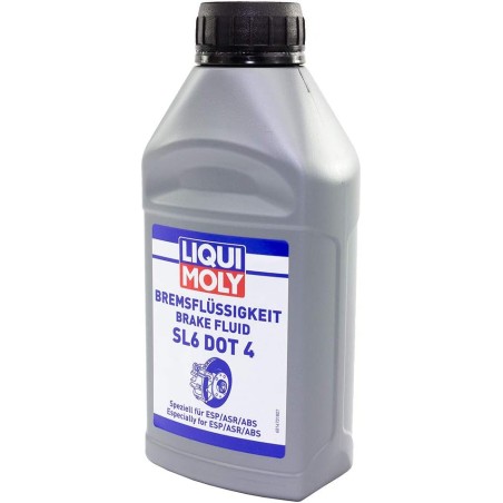 LIQUI MOLY Bremsflüssigkeit SL6 DOT 4 | 500 ml | Bremsflüssigkeit | Art.-Nr.: 21167