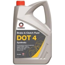 Comma BF45L Dot 4 Synthetic Brake Fluid, 5 Liter