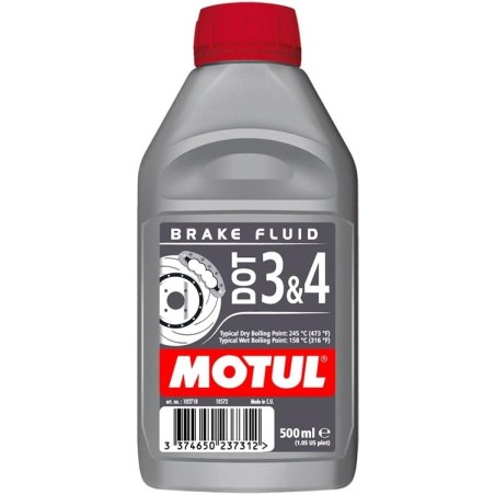 Motul Brake Fluid Dot3/DOT4 500ml