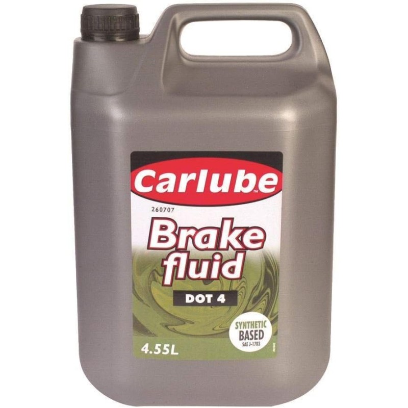 Carlube Brake Fluid DOT 4, 4.55 Litre