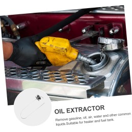 Oil Extractor Sucker Fuel Fluid Transfer Pump Fluid Changer Manual Transfer Car Fuel Sucker Oil Siphon