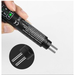 Brake Fluid Tester, Hydraulic Fluid Liquid Oil Moisture Analyzer with 5 LED Indicators Oil Quality Check Pen Auto Brake