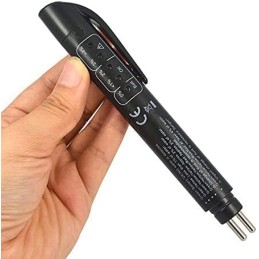 Brake Fluid Tester, Hydraulic Fluid Liquid Oil Moisture Analyzer with 5 LED Indicators Oil Quality Check Pen Auto Brake