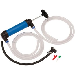 Draper Dual Purpose Air and Fluid Transfer Pump | Syphon Fuel Transfer Hand Pump | Oil Extractor Pump Syringe | 01082