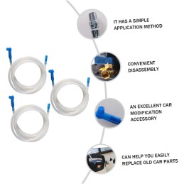 1 Set Oil Change Tool Brake Oil Bleeder Connector Pump Oil Bleeder Connector Brake Fluid Connector Exchange Tool Connector Brake