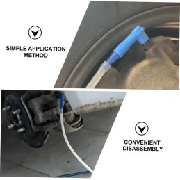 1 Set Oil Change Tool Brake Oil Bleeder Connector Pump Oil Bleeder Connector Brake Fluid Connector Exchange Tool Connector Brake