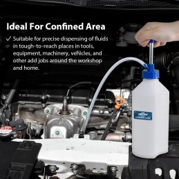 FIRSTINFO 1L Multi-Purpose Mini Pump Engine Oil/Transmission/Brake Fluid Pump