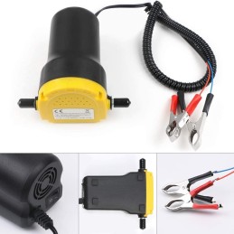 flintronic 12V/80W Oil Change Pump Extractor with Tubes, Oil/Diesel Fluid Extractor Pump, Oil Suction Pump, Changing Engine Oil