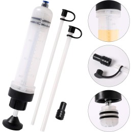 LEMOTO 200CC Oil Fluid Extractor Oil Suction Syringe, Automobile Fuel Oil, Brake Fluid, Coolant, Oil Extractor, Transfer Hand