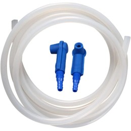 2 Pieces Oil Change Tool Fluid Extractor Brake Bleed Hose Brake Bleed Pump Oil Drain Abdominal Plastic