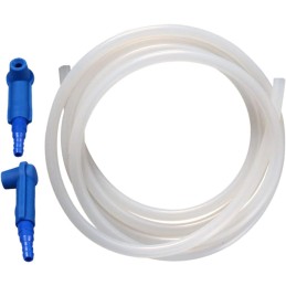 2 Pieces Oil Change Tool Fluid Extractor Brake Bleed Hose Brake Bleed Pump Oil Drain Abdominal Plastic