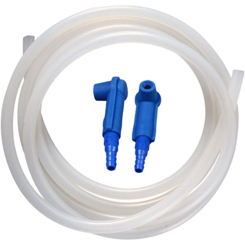 2 Pieces Oil Change Tool Fluid Extractor Brake Bleed Hose Brake Bleed Pump Oil Drain Abdominal Plastic