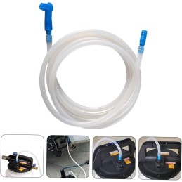 FAVOMOTO 3 Pieces Oil Change Tool Brake Bleed Pump Brake Fluid Change Hose Fluid Extractor Rubber Oil Drain Machine Parts