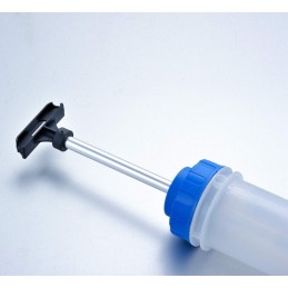 SMOTIVEPRO Oil Suction Syringe with Fluid Transfer Hose Pump Capacity 500cc Automotive Fluid Transfer Pump