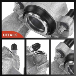 Frankberg 1x Brake Caliper Front Right Compatible with C-Max 2007-2021 Focus 2003-2021 Grand 2010-2021 K.u.g.a 2008-2021 C30