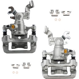 MAYASAF 18B5003 Rear Right Brake Caliper Passenger Side Caliper with Hardware for Lincoln 2006 Zephyr/ 07-12 MKZ, for Ford 06-12