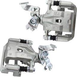 MAYASAF 18B5003 Rear Right Brake Caliper Passenger Side Caliper with Hardware for Lincoln 2006 Zephyr/ 07-12 MKZ, for Ford 06-12