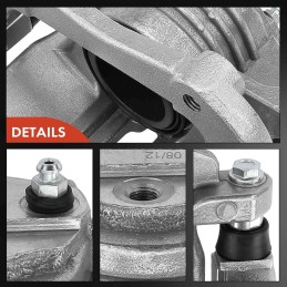 A-Premium Disc Brake Caliper Assembly with Bracket Compatible with Select Chevrolet, Oldsmobile & Pontiac Models - Classic,