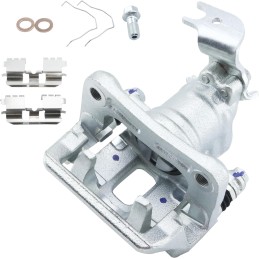 Rear Brake Caliper Assembly With Bracket Replacement New for Honda Accord 2008 2009 2010 2011 2012, TSX 2009 2010 2011 2012 2013