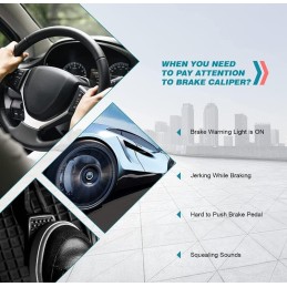 IRONTEK Rear Right Side Brake Caliper 18B5080 Fit Chrysler Town and Country 08-12, 08-12 Dodge Grand Caravan, 08-12 VW Routan,