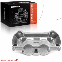 A-Premium Disc Brake Caliper Assembly with Bracket Compatible with Select Ford and Lincoln Models - For F-150/Mark LT 2010-2011,