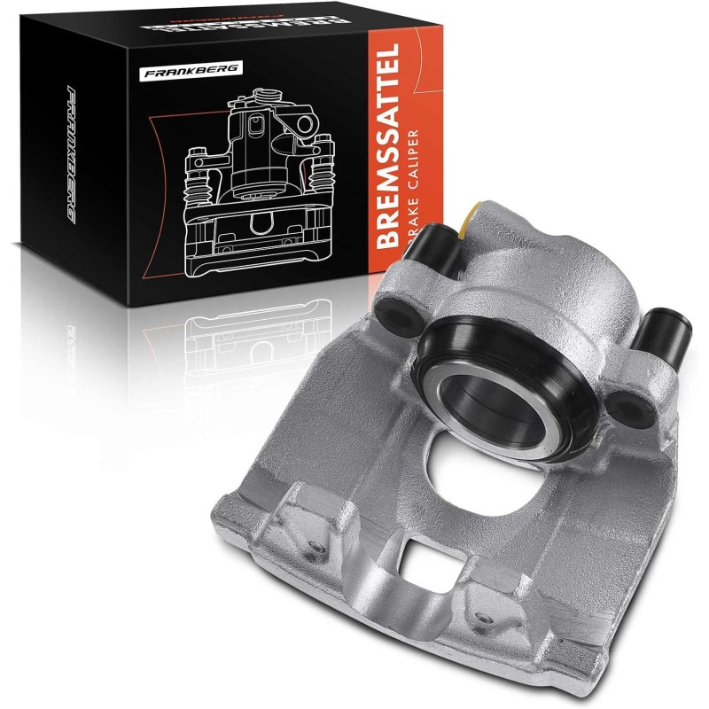 Frankberg Brake Caliper Front Left Compatible with A4 8K2 B8 2007-2015 A5 8T3 2007-2017 A5 8F7 2009-2017 Replace 8K0615123C