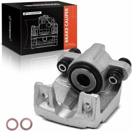 A-Premium Disc Brake Caliper Assembly Without Bracket Compatible with Select Ford, Lincoln and Mercury Models - Crown