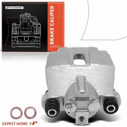 A-Premium Disc Brake Caliper Assembly Without Bracket Compatible with Select Ford, Lincoln and Mercury Models - Crown