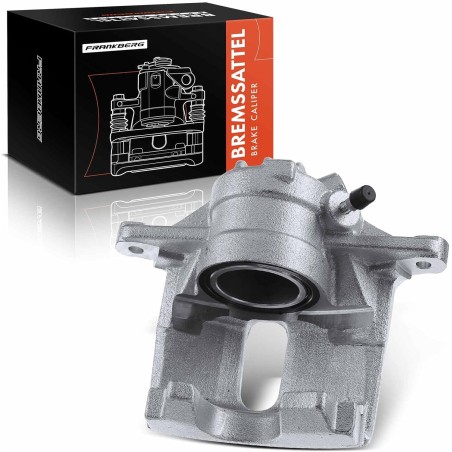 Frankberg Brake Caliper Front Left Compatible with Berlingo 1998-2021 C2 2005-2009 C3 2005-2021 C4 2004-2021 DS3 2015-2019 206