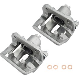 DRIVESTAR 19B2588 19B2589 Rear Brake Calipers, fit 2003-2011 for Honda Element, 2001-2003 for Acura CL, 1999-2008 for Acura TL,