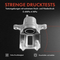 Frankberg Brake Caliper Rear Right Compatible with Accord VII Tourer CM 2.2L 2004-2008 Accord VIII CU 2.0L-2.4L 2008-2015