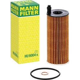 MANN-FILTER HU 6004 x Ölfilter - PKW + TRANSPORTER