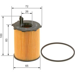 Bosch P9238 - Oil Filter Car