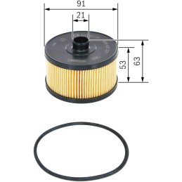 Bosch P7231 - Oil Filter Car