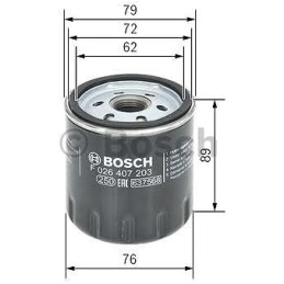 Bosch P7203 - Oil Filter Car