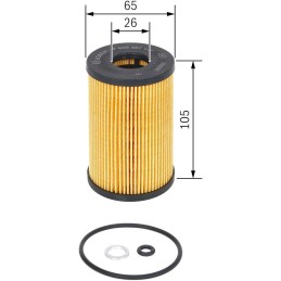 Bosch P7147 - Oil Filter Car