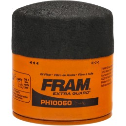 FRAM Extra Guard PH10060, 10K Mile Change Automotive Replacement Interval Spin-On Engine Oil Filter for Select Vehicle Models