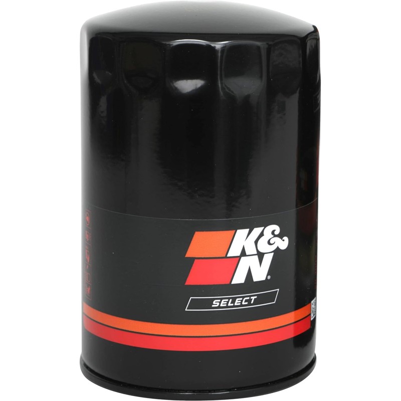 K&N Select Oil Filter: Designed to Protect your Engine: Fits Select BUICK/CADILLAC/CHEVROLET/FORD Vehicle Models (See Product