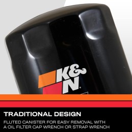 K&N Select Oil Filter: Designed to Protect your Engine: Fits Select BUICK/CADILLAC/CHEVROLET/FORD Vehicle Models (See Product