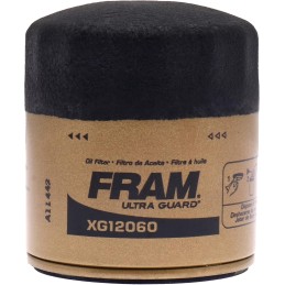 FRAM Ultra Synthetic Automotive Replacement Oil Filter, Designed for Synthetic Oil Changes Lasting up to 20k Miles, XG12060 with