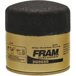 FRAM Ultra Synthetic Automotive Replacement Oil Filter, Designed for Synthetic Oil Changes Lasting up to 20k Miles, XG9688 with