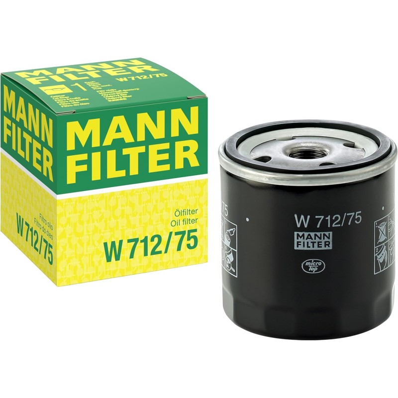 MANN-FILTER W 712/75 Ölfilter - PKW + TRANSPORTER