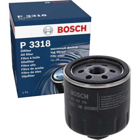 Bosch P3318 - Oil Filter Car